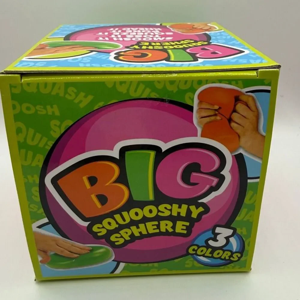 Ja Ru - BIG Squooshy Sphere in Pink: JUMBO Viral Squishy Toy